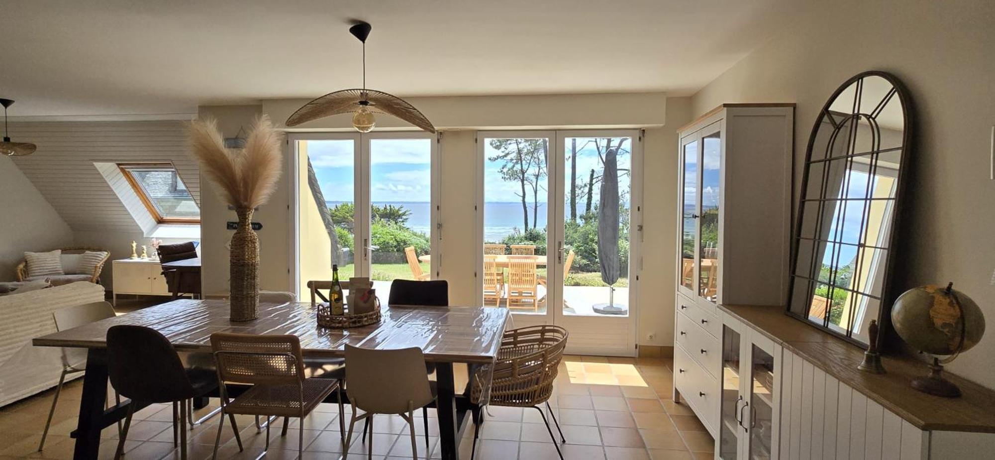 Maison Vue Mer Crozon - Jacuzzi - Sauna ภายนอก รูปภาพ